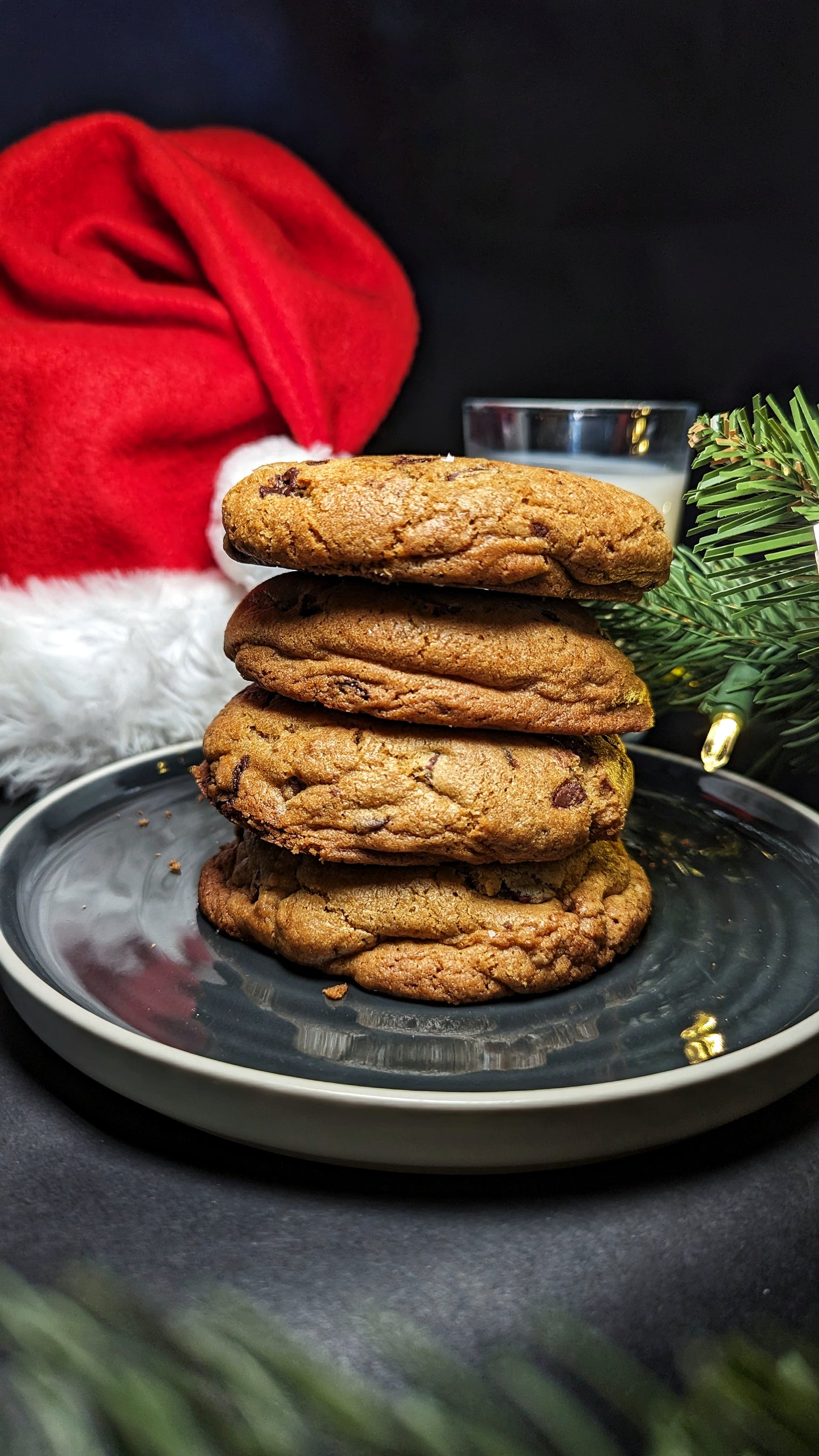 The Santa's Dozen 13 Warmly,'s Signature Chocolate Chip Cookies